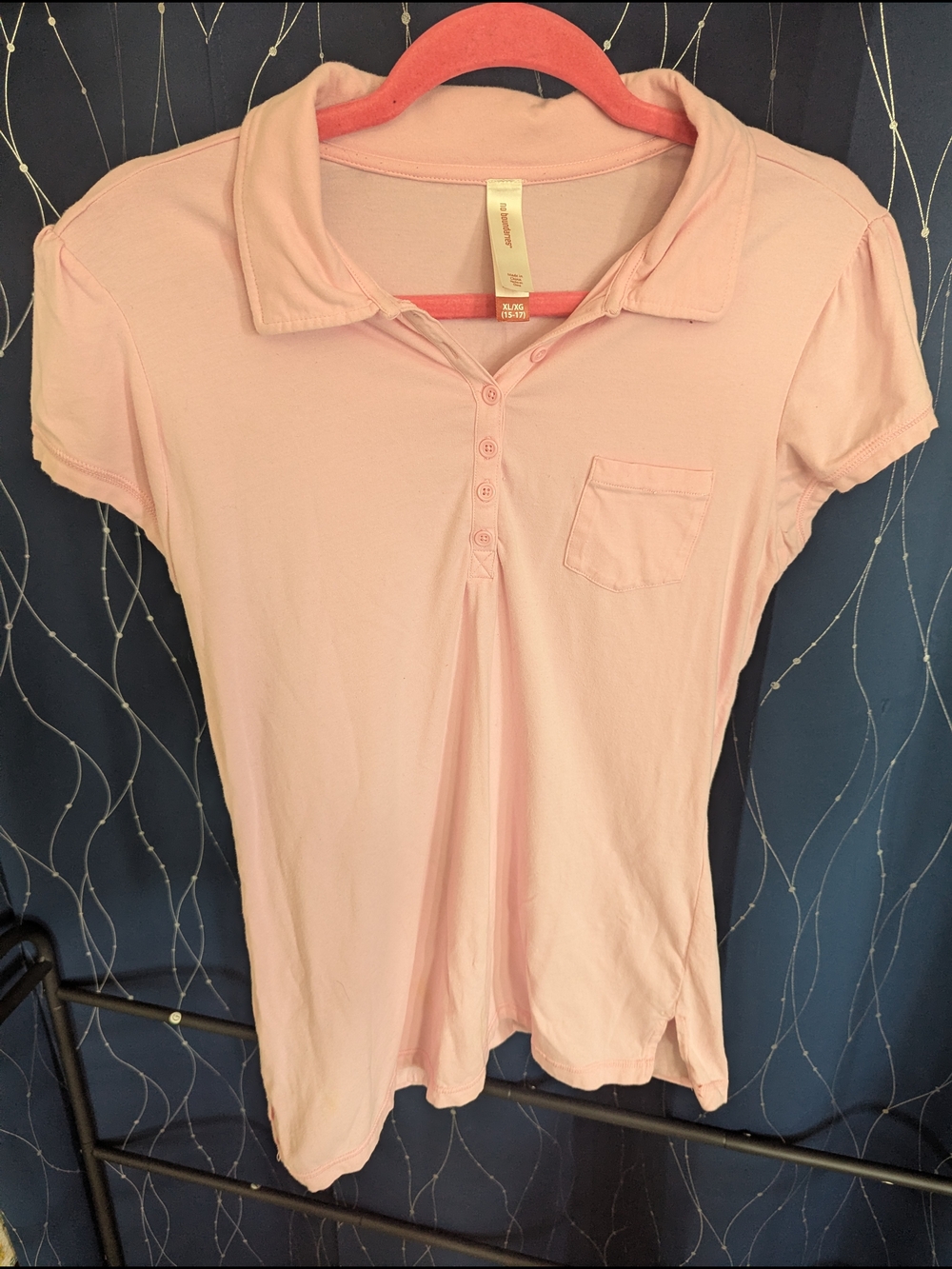 Women’s Polo-Style Short Sleeve Top in 3 Colors